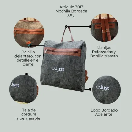 Mochila de tela de Cordura