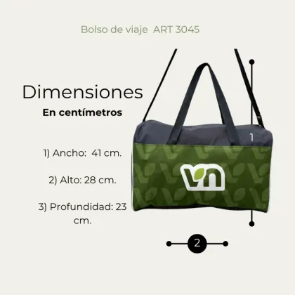 Bolso de viaje combinado 3045