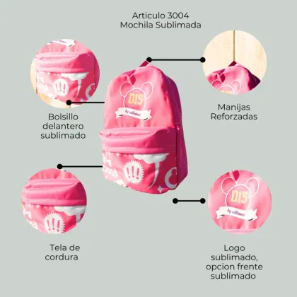 Mochila de tela de Cordura