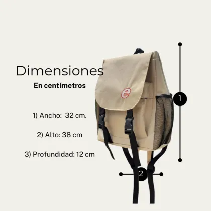 Mochila de tela de Cordura