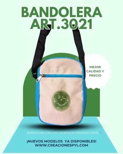 Bandolera de tela cordura 3021