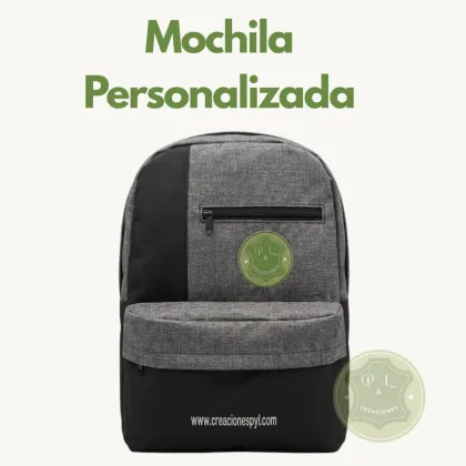 Mochila de tela de Cordura Bordada