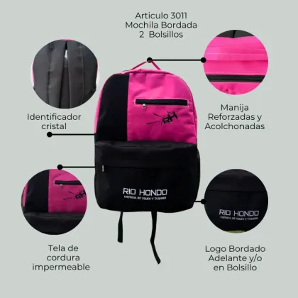 Mochila de tela de Cordura 3011