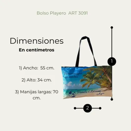 Bolso playero grande 3091