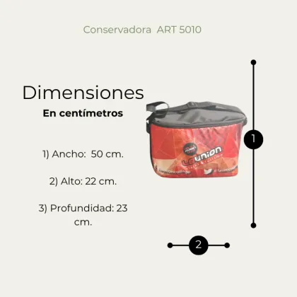 Bolso conservadora sublimada 5010