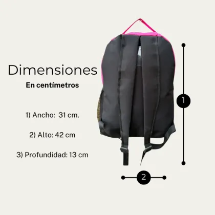 Mochila de tela de Cordura 3011