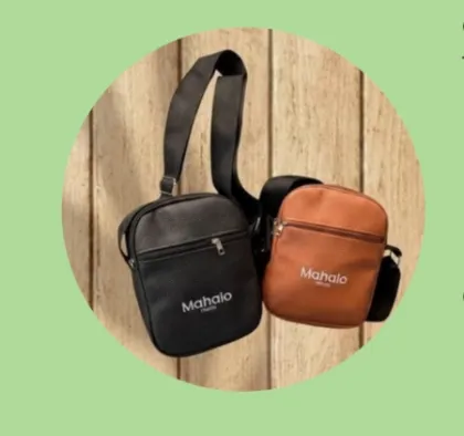Morral simple eco cuero 3085