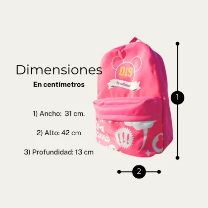 Mochila de tela de Cordura
