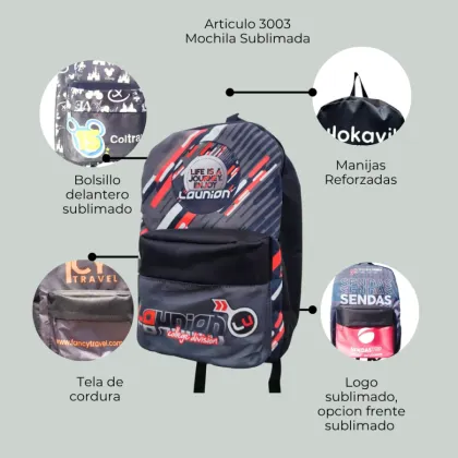 Mochila de tela de Cordura