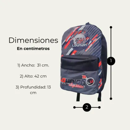 Mochila de tela de Cordura